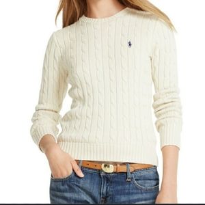 Ralph Lauren cable knit sweater